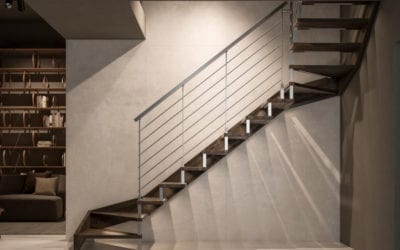 El acero inoxidable 304 en el diseño de barandillas y escaleras
