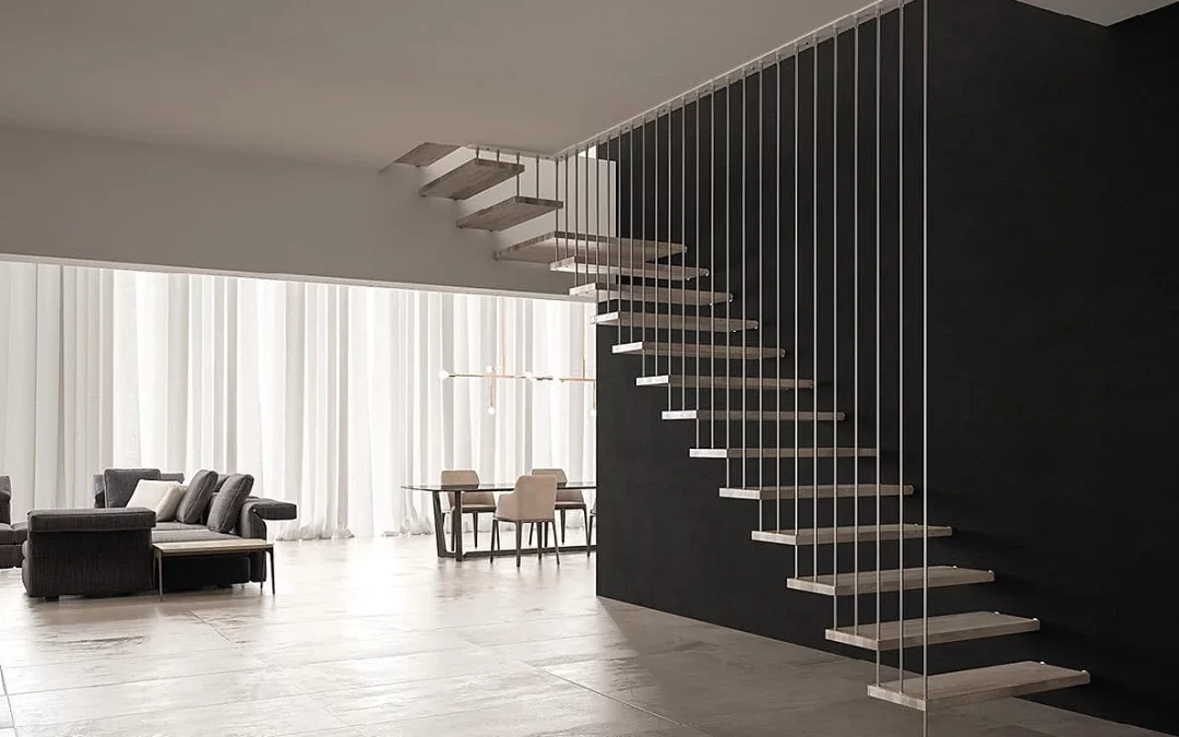 ¿Pensando en cambiar tu vieja escalera por una escalera de diseño?